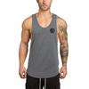 Korean Style Men's Bodybuilding Sleeveless Fitness Muscle T-Shirt