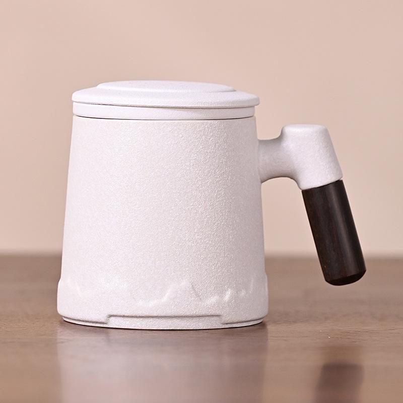 Чашка для разделения чая Керамическая офисная чашка Простая чашка Чайная чашка Бизнес-подарок Чашка для воды