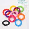 Pest Repellent, Natural Mosquito Repellent Bracelet, 10 Pieces, Waterproof Spiral Wristband - RN[B8947019]