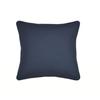 Coussin en gaze de coton 45 x 45 cm Pop color bleu marine