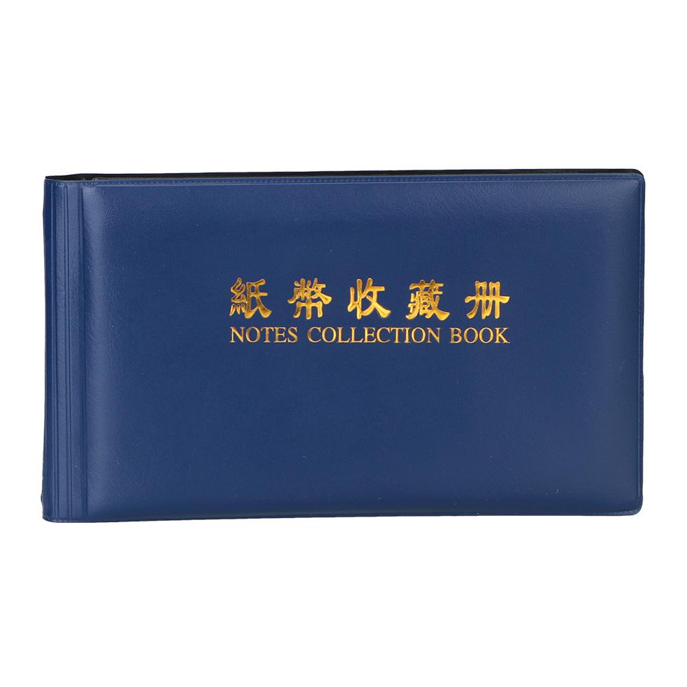 Вкладыш из листового материала Защитный пакет Альбом для сбора бумажных денег 30 страниц для коллекционных карманов Деньги Банкнота Прозрачный