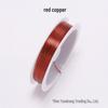 DIY Colored Copper Beading Wire 0.3-0.4mm for Jewelry Making and Shaping Accessories