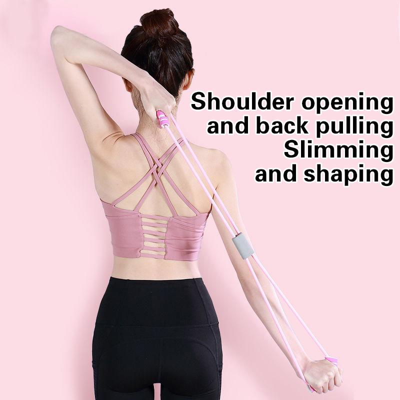 Resistance Bands With Foam Sport At Home Yoga Fitness Accessories Rubber Pull Rope Training And Exercise Gym Equipment For Women