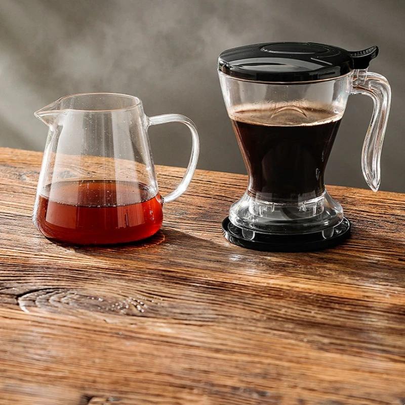 600 мл кофейный черпак, заварник для листового чая, ручная капельная кофемашина, большой держатель фильтра, посуда для мороженого американо