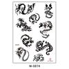 Beauty Sticker Tattoo Sticker Cartoon Cute Waterproof Tattoo Sticker Tattoo