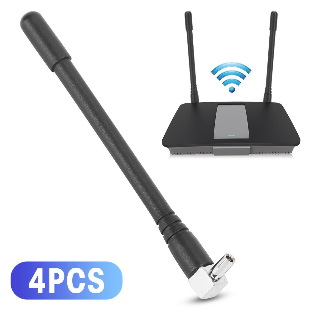 4Pcs Mini Antenna Wireless Routing Network Card 3G4G External Wifi Antennas Y404 TS9