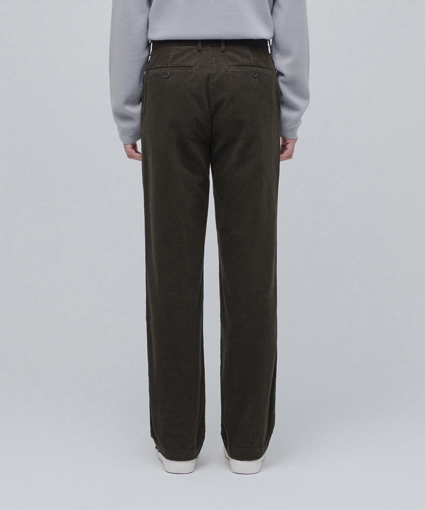 MUSINSA STANDARD Regular Fit Corduroy Pants [Dusty Khaki]