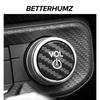 Make of Alcantara Betterhumz For Ford Mustang GT 2024 2025- Car Center Console AD Volume knob Trim Stickers Interior Accessories