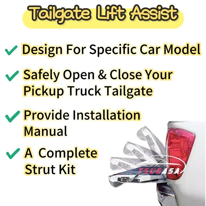 Амортизаторы крышки багажника для SsangYong Musso Q200 Пикап 2018-2024 Rexton Sports Khan Задний багажник Медленное опускание Подъемная опора Амортизаторы Стойка