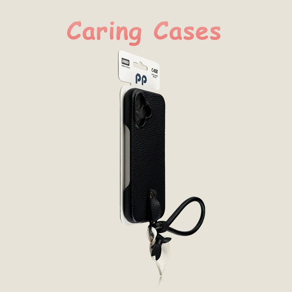 Чехол для iPhone 17 Pro Max Красное сердце Кожаная текстура Ремешок на запястье Минималистичный стильный дизайн с iPhone 16 15 14 13 12 11