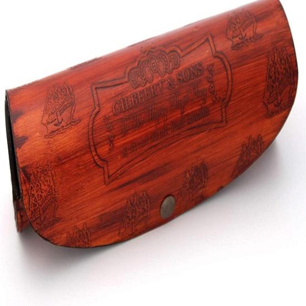 Калейдоскоп из латуни ручной работы – 13,97 см, кожаный футляр, античная отделка, морской дизайн