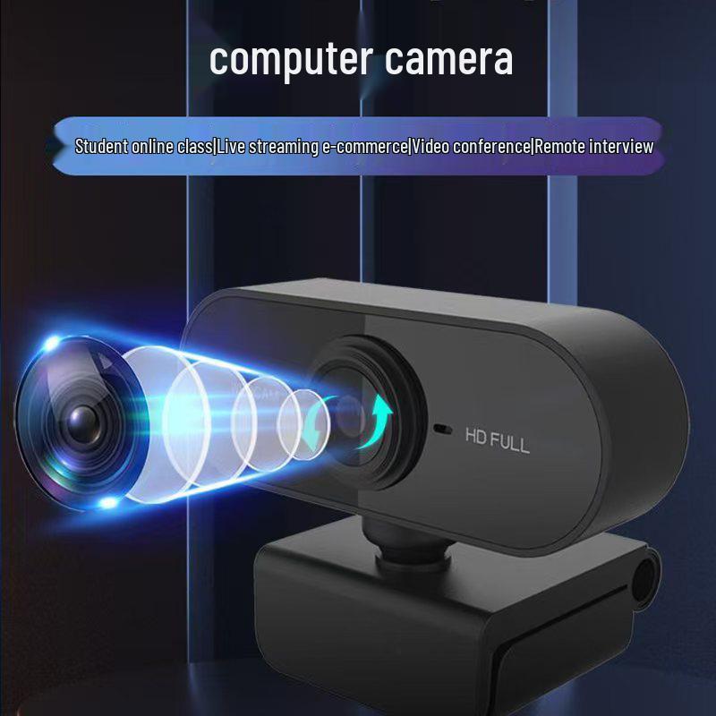 USB 1080P HD Webcam for Desktop and Laptop