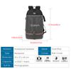 JINNUOLANG Professional Digital SLR Camera Backpack Large Photography Bag Tripod Holder Waterproof Rain Cover Outdoor Hiking