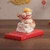 Подставка для телефона в китайском стиле, Зодиакальная Лошадь, Орнамент, Талисман, 2026 год Лошади, Фигурки, Домашний Декор для Вечеринки