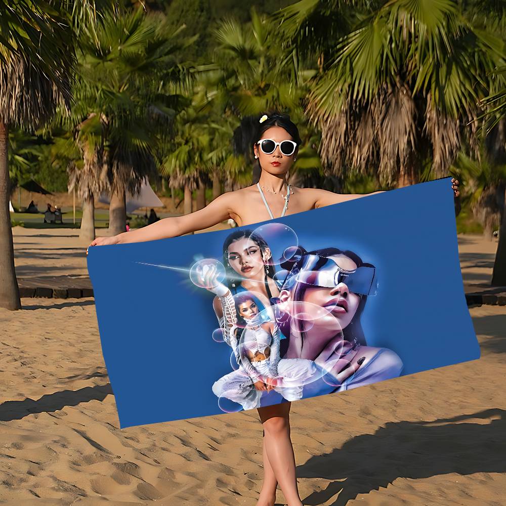Singer K-Kenia OS Big Microfiber Beach Towels Quick Dry Towel Sand Beach Towels Pool Towel for Travel Swim Pool Yoga