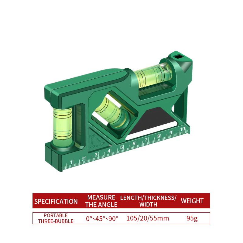 High Precision 9-Inch Mini Magnetic Torpedo Spirit Level Industrial DIY Grade Hand Tools Precise Bubble Measurements OEM ODM