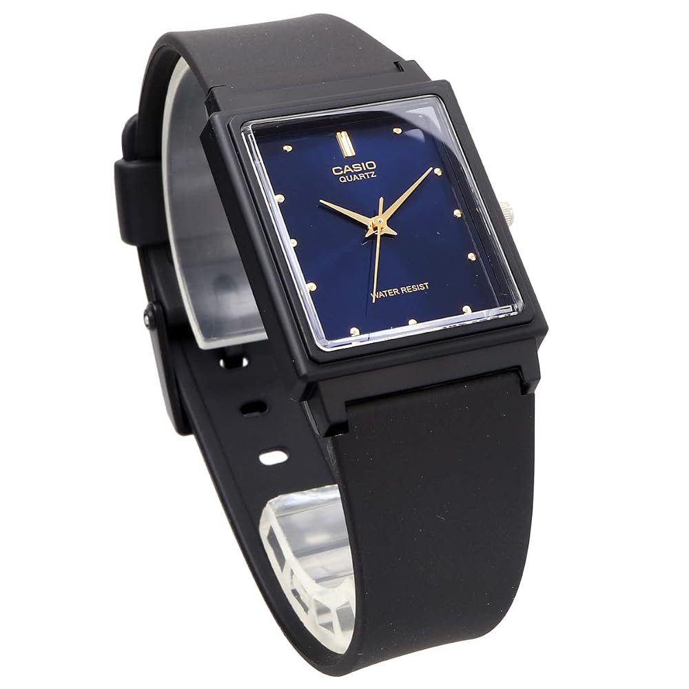 CASIO MQ-38-2A Analog Watch Rectangular Face Unisex with Urethane Band