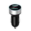 Dual USB Car Charger Socket 3.1A Phone Charger Power Adapter 2 Ports USB Digital LCD Voltage Display Voltmeter for 12V 24V Cars