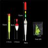 New Assorted Sizes Fluctuate Fishing Lure Float Indicator Floats Bobbers Light Stick Floats