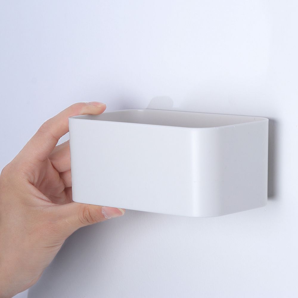 Настенный органайзер для душа, стеллаж для хранения в ванной комнате, ящик для хранения косметики, держатель с дистанционным управлением