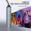4 In 1 USB 3.0 Hub High Speed USB C Docking Station Type C 3.1 Multi USB Splitter OTG Adapter for PC Laptop
