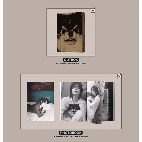 V(BTS) Solo Album 'Layover' (Weverse Albums Ver.)