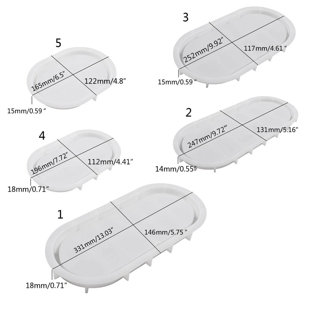 Форма для хранения эллиптических дисков, форма для рукоделия, формы из кристально чистой эпоксидной смолы, силиконовая форма для гипса и цемента, форма для подставки, форма для подложки, рукоделие