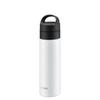 Tiger Thermos Water Bottle, 480ml, Vacuum Insulated, Carbonated, Stainless Steel Bottle, Keeps Beer Hot or Cold, Portable, Compact, White, MKB-T481WJ