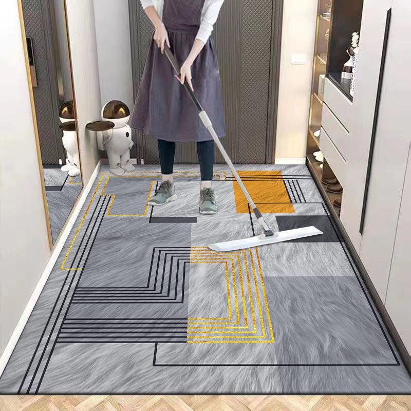 Роскошный ковер, украшение для дома, простой стиль, большие ковры, гостиная, спальня, вход, моющийся, легко чистящийся коврик для отдыха