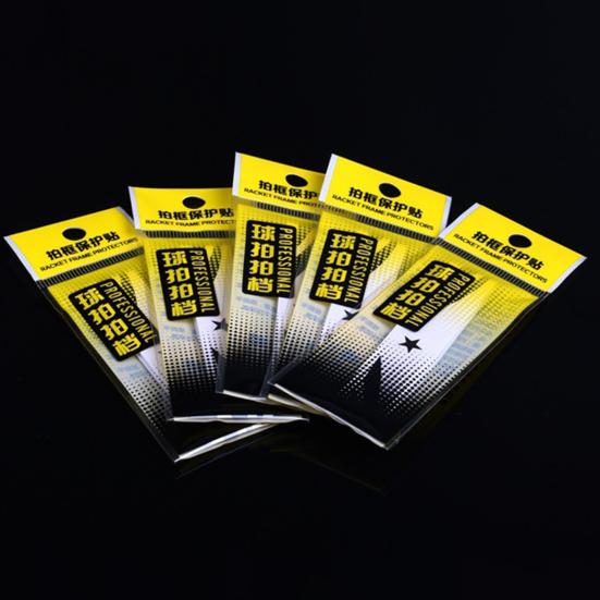 10Pcs Racket Protector Reusable Wear Resistant Faux Leather Good Toughness Racket Head Stickers
