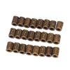 24 PCS Hair Beard Beads Vintage Large Hole Dreadlocks Tube Beads for Men Women Hair Decoration 10 X 13mm