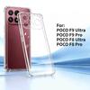 Для POCO F9 F8 Ultra Pro Чехол Простой Ультра Противоударный Прозрачный Мягкий Силиконовый Чехол-Оболочка Для XiaoMi Poco F9Pro F9Ultra Funda