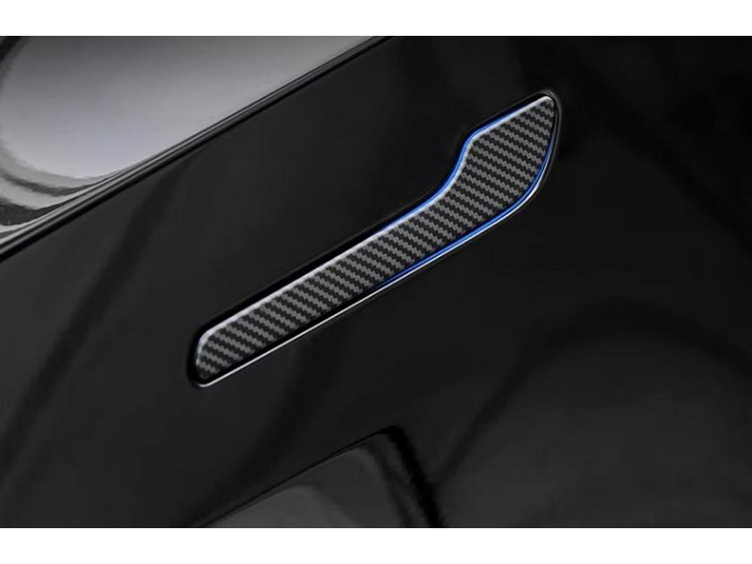 Светящаяся наклейка на ручку двери для Tesla Model Y/3 (Обновленная версия)
