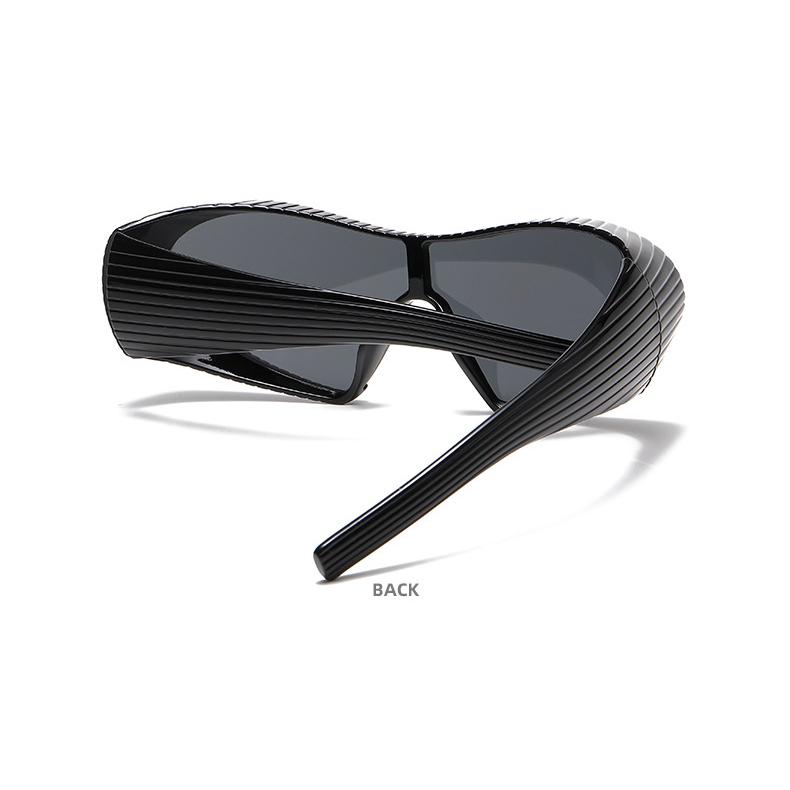 Солнцезащитные очки Future для женщин, винтажные, большая оправа, цельные, солнцезащитные очки Y2K, женские, для спорта на открытом воздухе, очки UV400