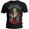 Five Finger Death Punch FFDP Lady Muerta Официальная футболка мужская унисекс (Маленький) черный