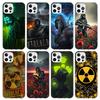 Игровой чехол S-Stalker для iPhone 17 Air 11 13 Mini 14 15 Plus 16 12 Pro Max 16E SE 7 8 С рисунком Мягкая ТПУ задняя крышка 13 12 Mi