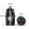 OPQ1 Volkswagen Car Charger USB Type-C Fast Charging Adapter For VW GTI Polo Golf MK6 MK7 Passat B6 Tiguan Arteon Jetta T-ROC ID.4 CC