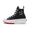 Run Star Hike Valentines Day Unisex Sneakers Black White University-Red 171120C