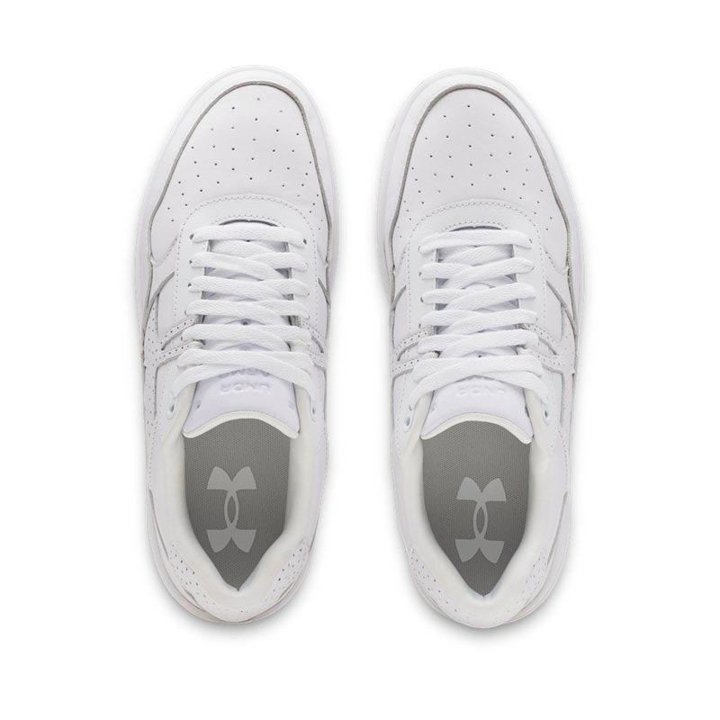 Under Armour UA Court 96 Прочный захват Спортивная поддержка Низкие кроссовки Стиль Мужские кроссовки Белый 6011309-100