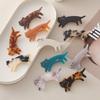 Acetic Acid Animals Hairpin Small Cute Side Clip Personalized Cat Shaped Hair Clip  Vacation