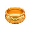 1Pcs Attract Wealth Brass Cornucopia Fortunate Desktop Small Ornament Treasure Bowls  Home Decor