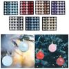25x Hanging Balls Christmas Tree Decorations Balls Shatterproof DIY Christmas Ball Ornaments for Party Home Tree Decorations