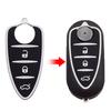 3 Кнопки Корпус Пульта Автомобильного Ключа Кнопки Резиновые для Alfa Romeo 156/159 /mito/giulietta/gt/4c