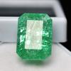 Natural Green Emerald Loose Gemstone 18.90 ct Emerald Cut for Jewelry Making and Gem Collections