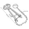 Stainless Steel Cattle Nose Pliers With Chain Bull Nose Ring Pliers Livestock Nose Pliers  Cattle