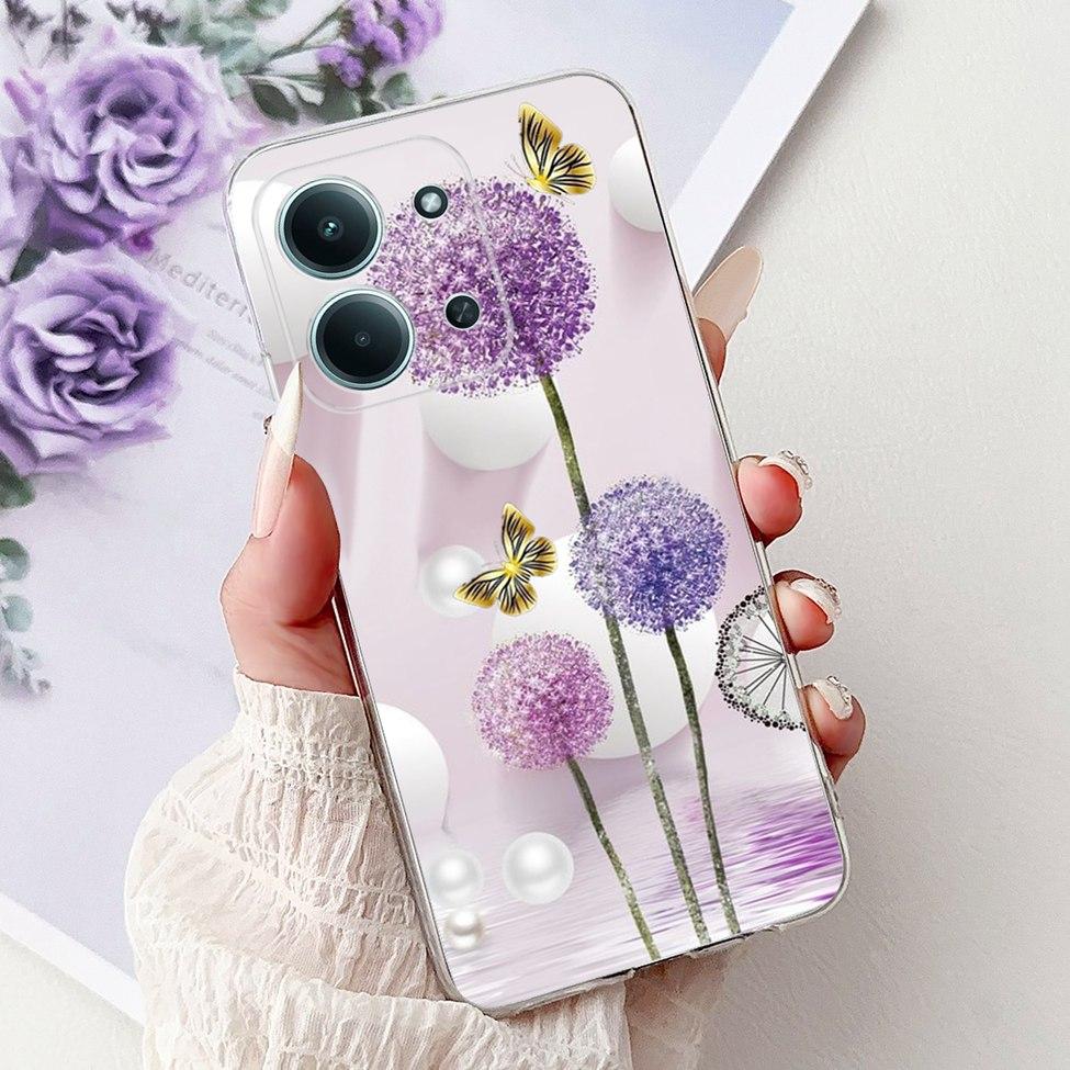 For Xiaomi Poco C85 4G Cover For Redmi 15C 4G Case Cute Cartoon Luxury Cool Boy Girls Fashion Butterfly Bumper Casing 25078RA3EA