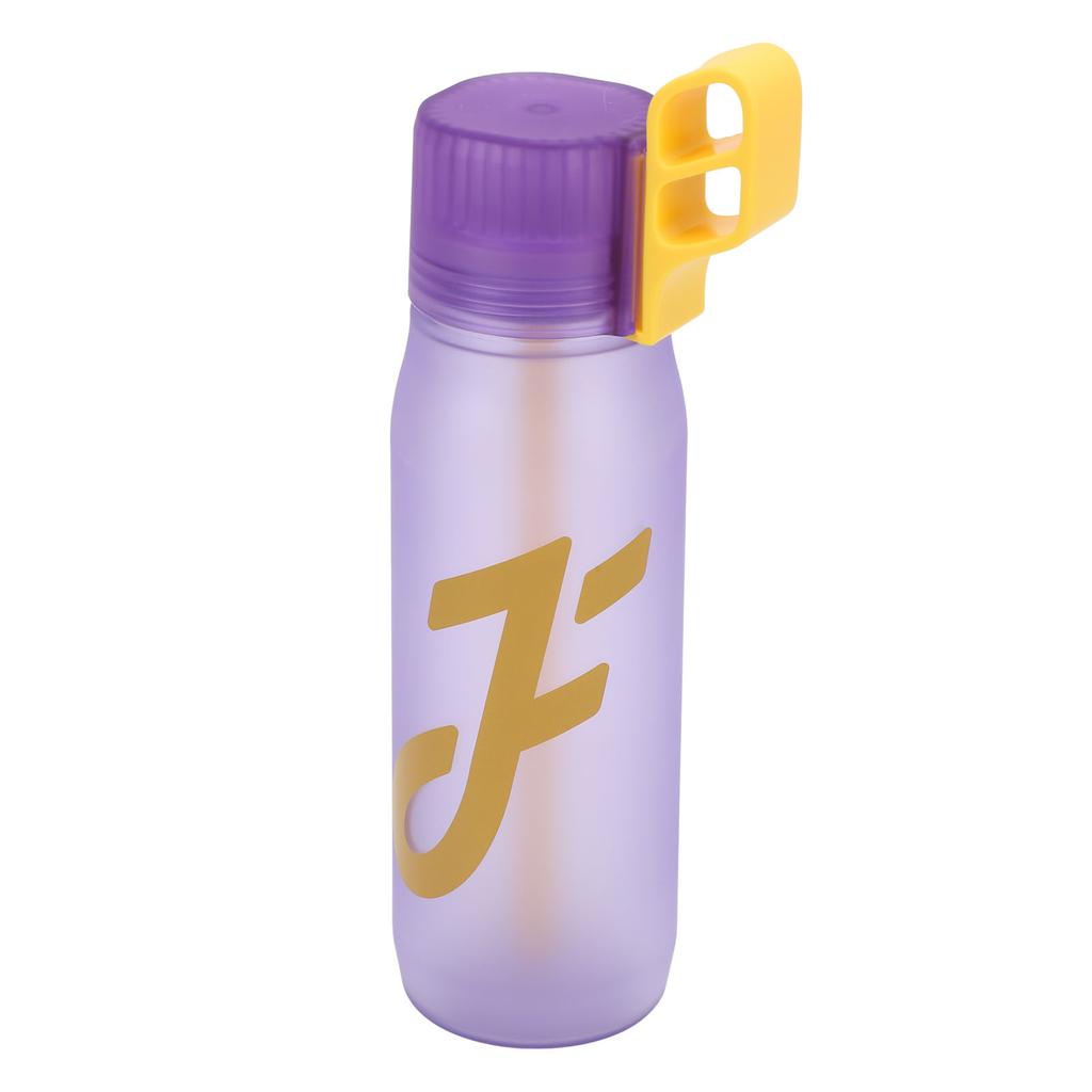 Ароматизированная бутылка для воды 650 мл, 5 ароматических капсул, освежающий фруктовый аромат, воздушная бутылка для воды с трубочкой для дома