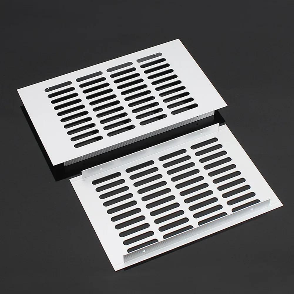 Cabinet Air Vent Grille Wardrobe Air Vent Grille Cabinet Aluminium Alloy Breathable Mesh Furniture Ventilation Cover