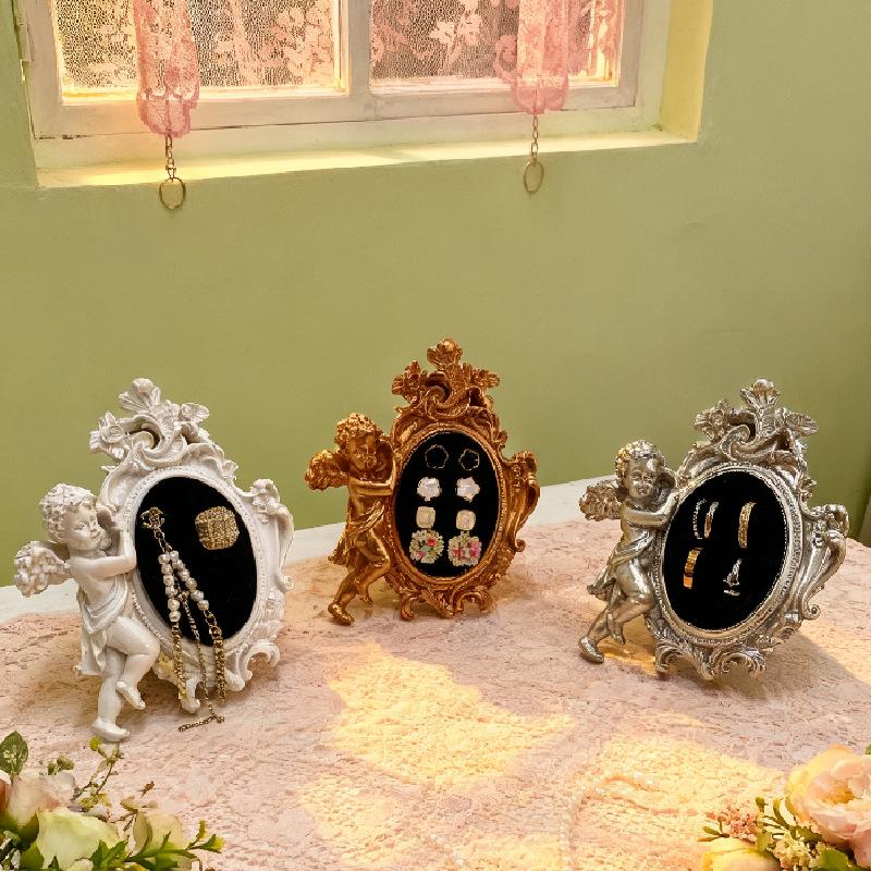 Victorian-Style Jewelry Display Stand for Earrings and Nail Art Accessories