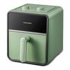 Аэрофритюрница Morphy Richards MR8103, 3,5 л, прозрачная, с китайской вилкой (адаптер в комплекте)